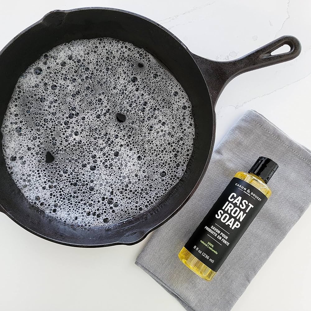 how to derust cast iron