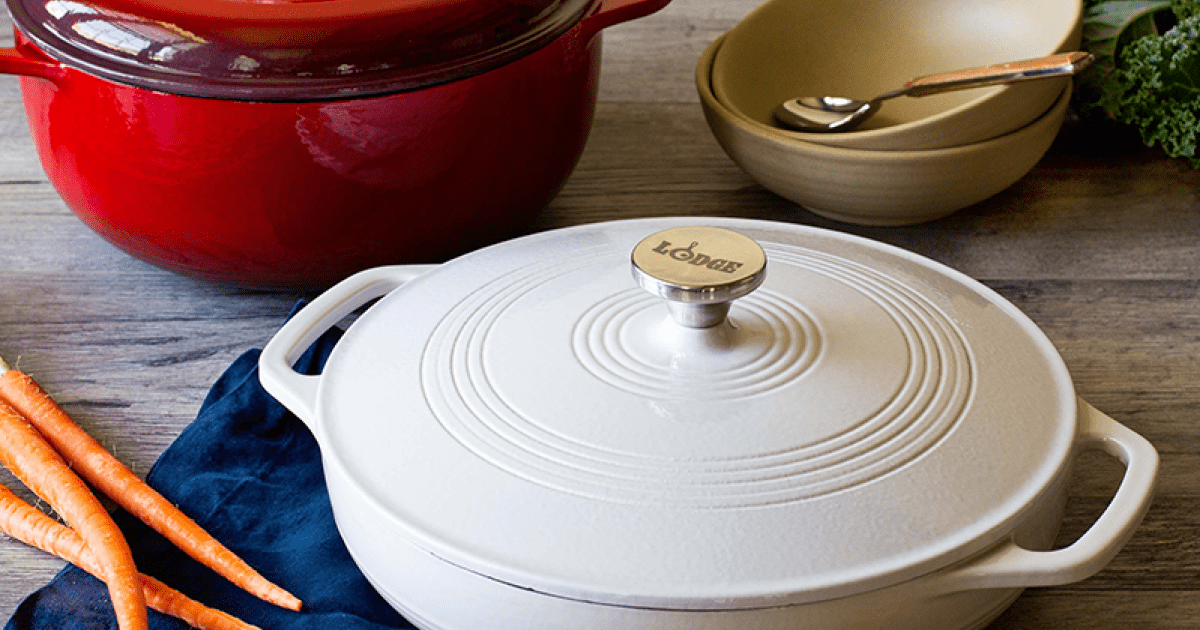 how to clean burnt enameled cast iron