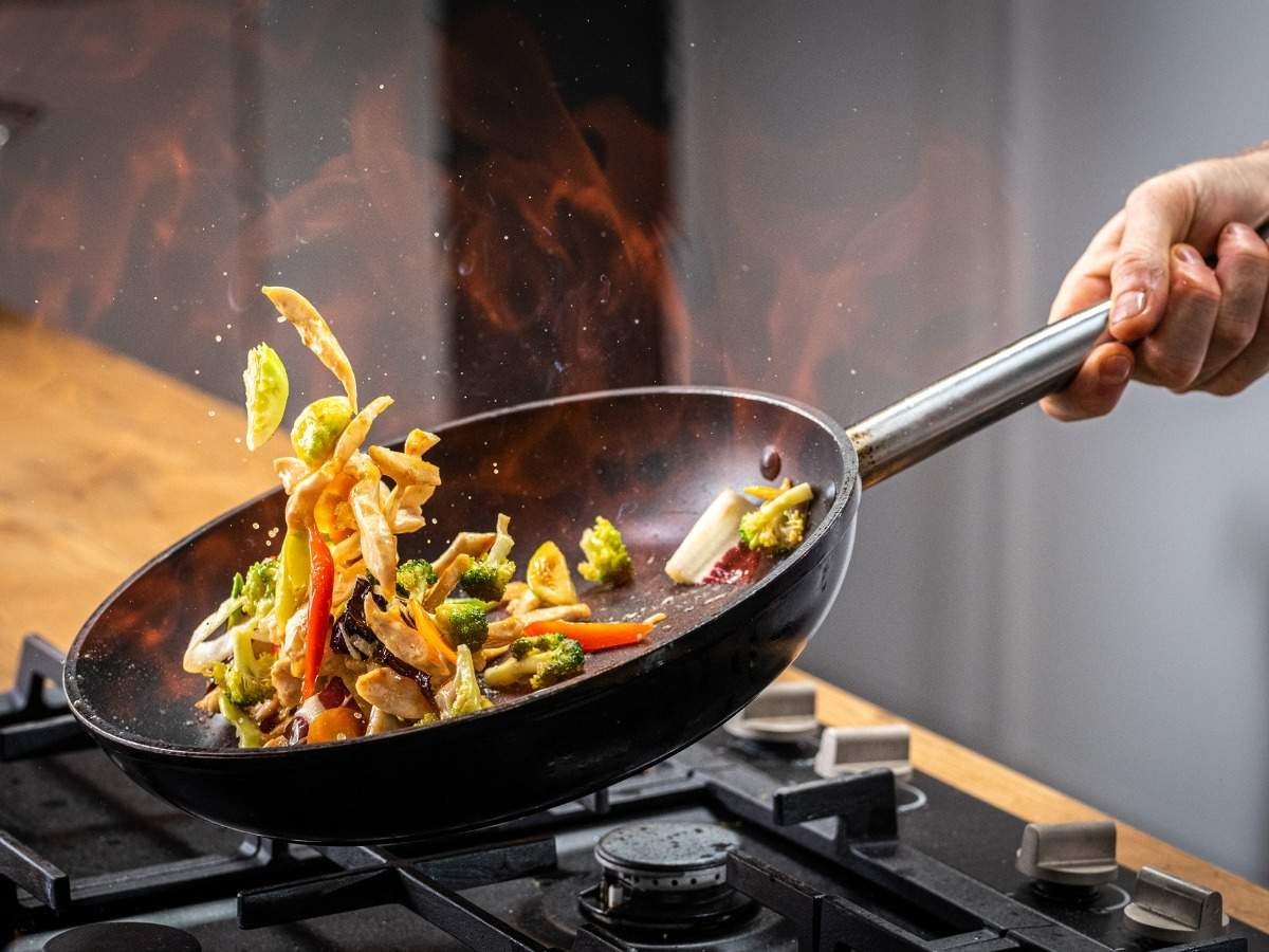 how to make vegetable in wok