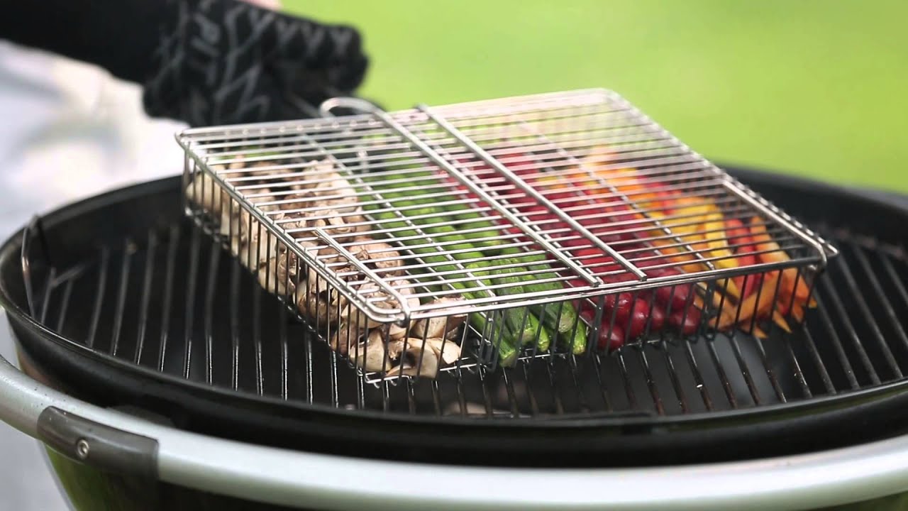 How to cook asparagus in a grill basket