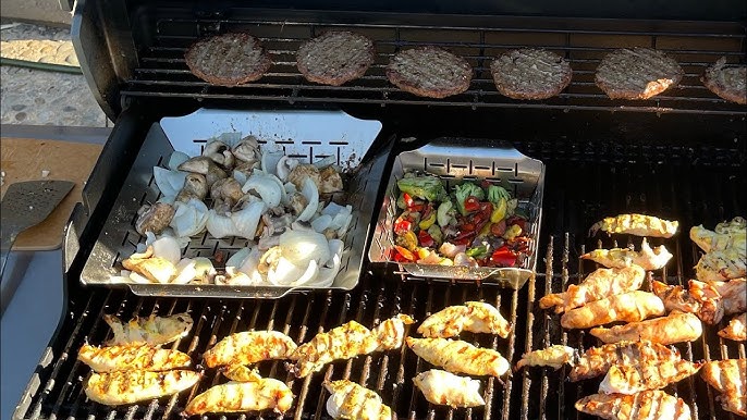 How to keep fish from sticking to a grill basket