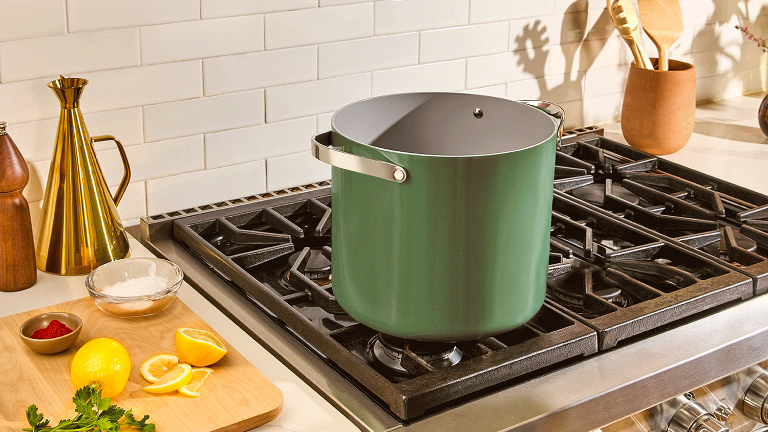 How to use a stock pot with steamer insert