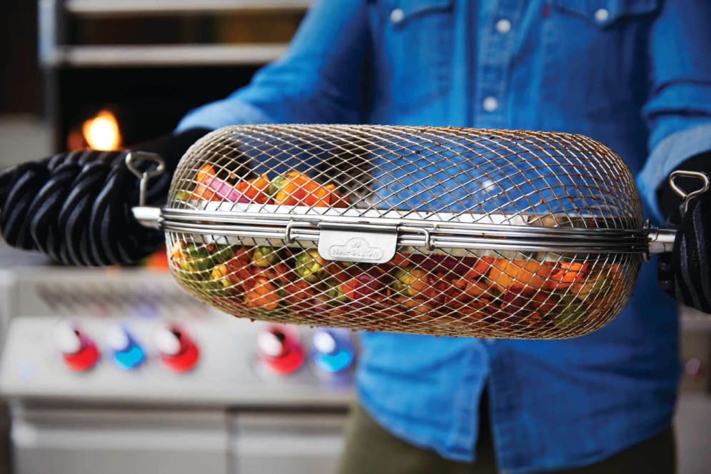 How to make a grill basket