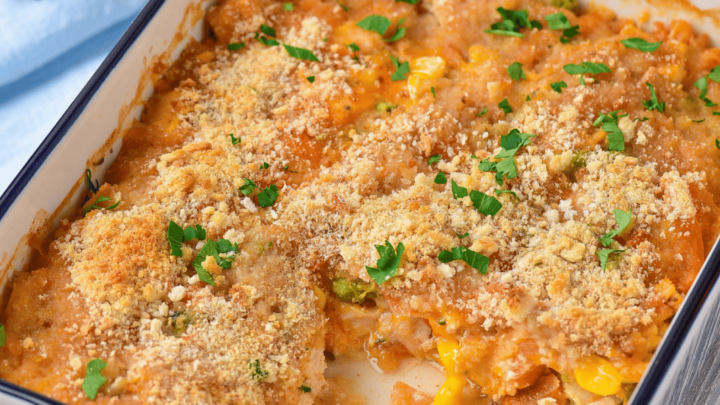 How to cook chicken enchilada casserole