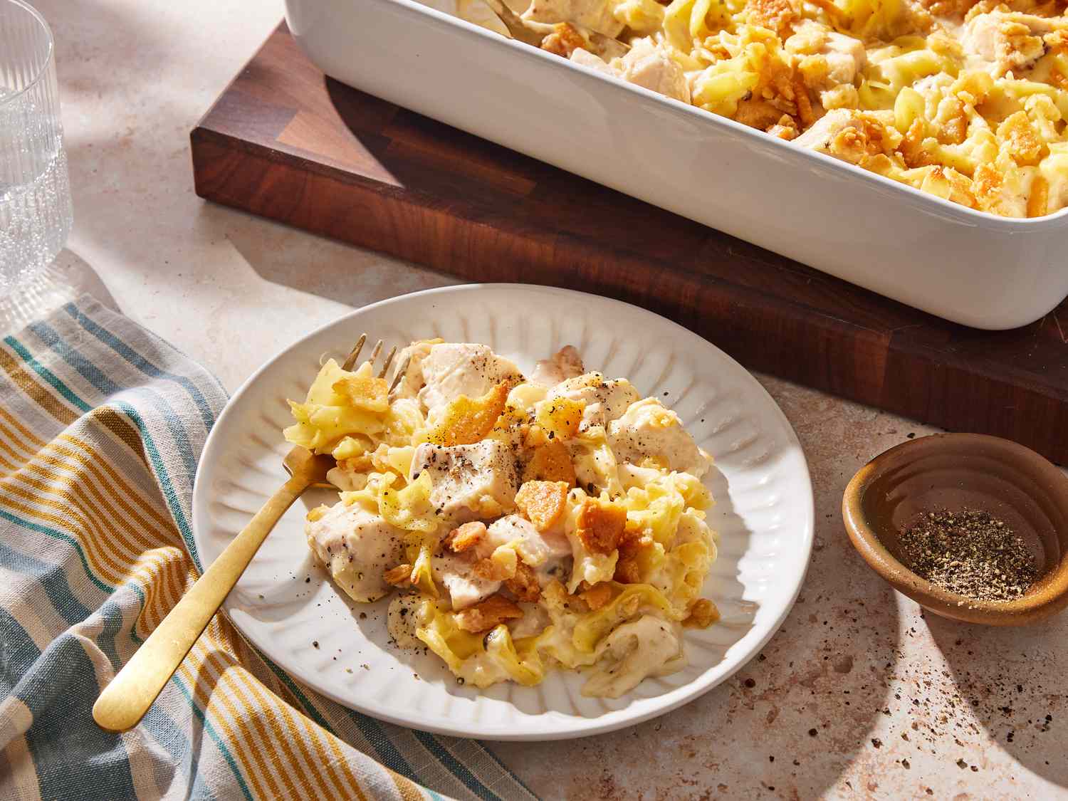 how long to cook a double batch of green bean casserole