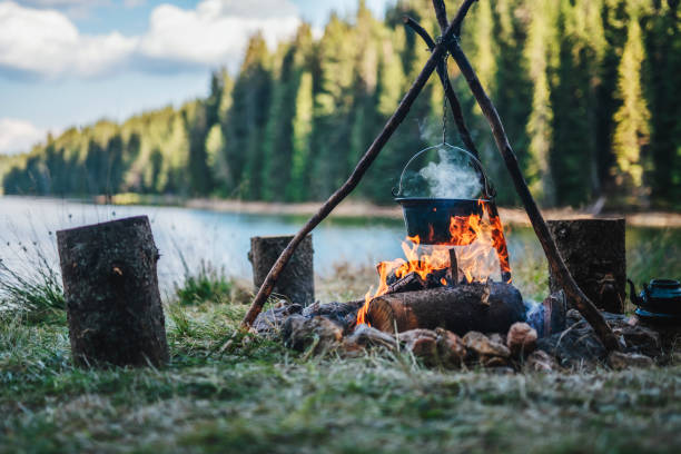 DIY Campfire Tripod Grill How to Build One from Scratch