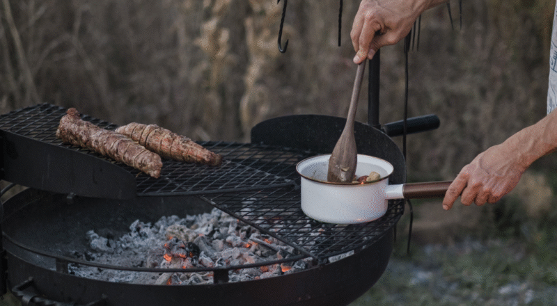 Cowboy Fire Pit Grill