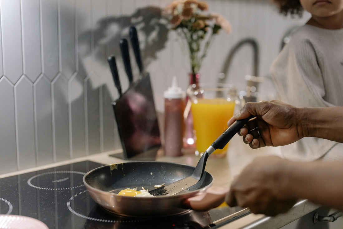 searing meat in cast iron on induction