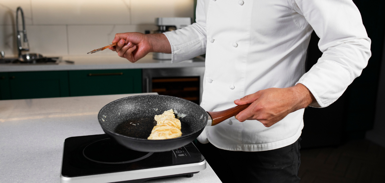 does induction heat cast iron evenly