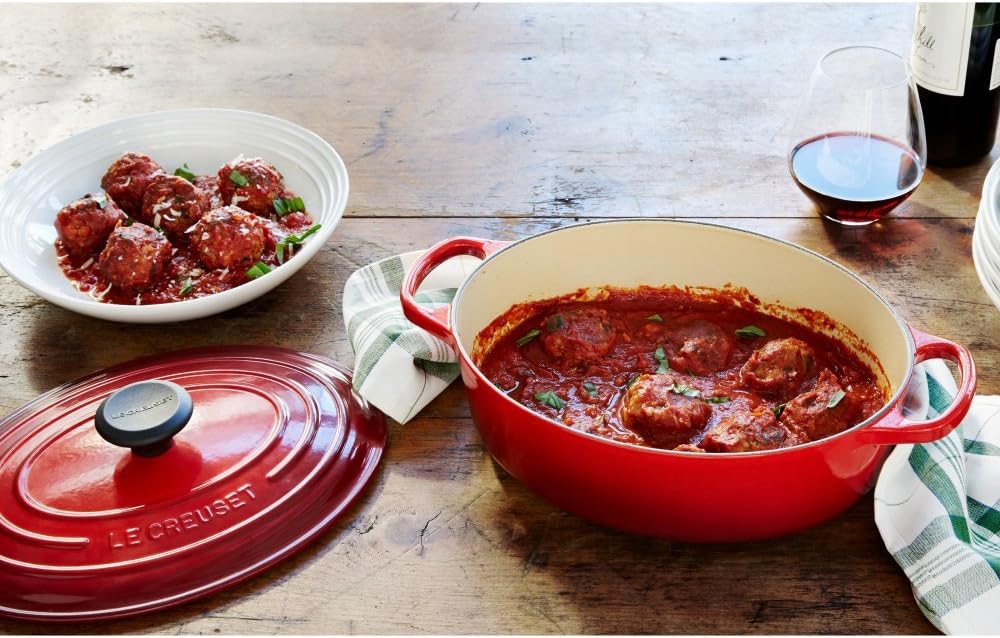 cast iron braiser for slow cooking